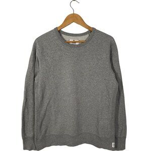 Reigning Champ Classic 100% Cotton Terry Crewneck Sweatshirt Gray men's Medium